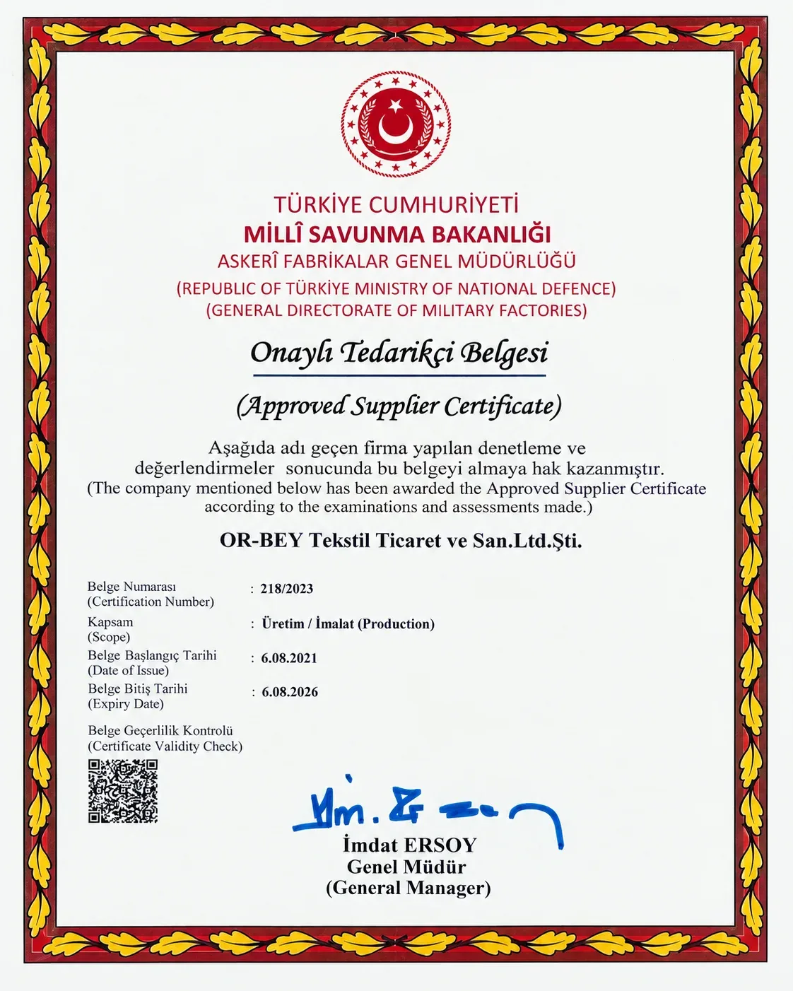 Certificate 4
